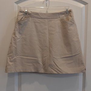 Nike Dri-fit Golf khaki Skort Size 4